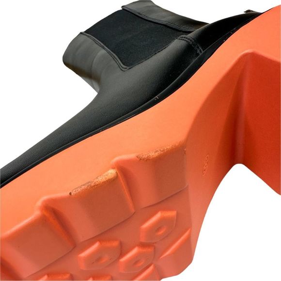 Vivianly Platform Chelsea Lug Sole Chunky Block Heel Boots - Size 39 - Picture 10 of 11